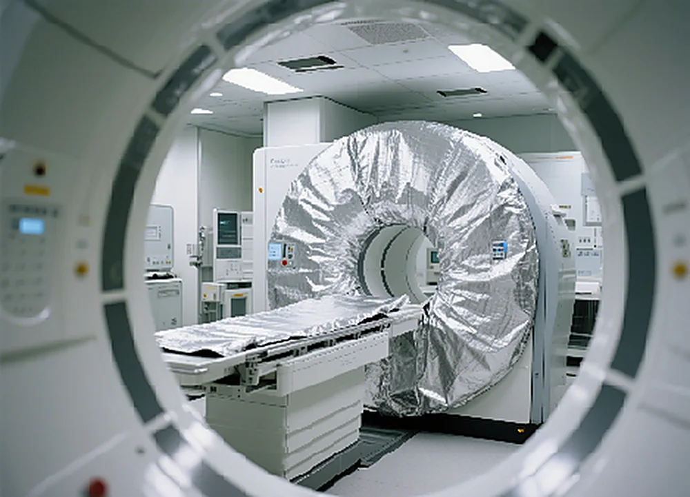 MRI scanner — medical equipment requiring EMC-compliant shielding