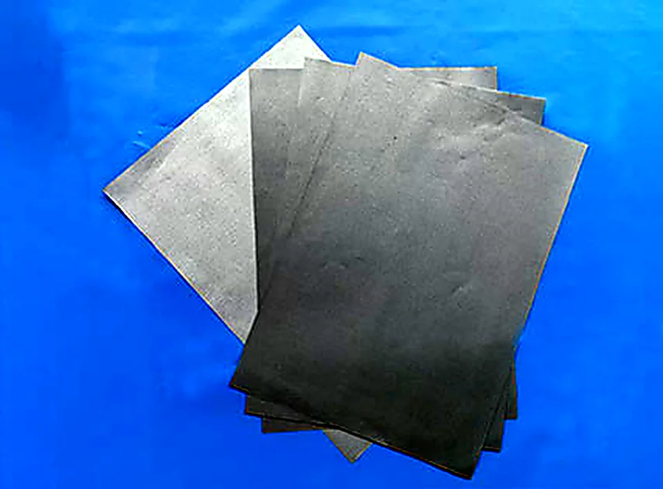 Single-sided grey insulating conductive cloth base material for conductive adhesive tapes